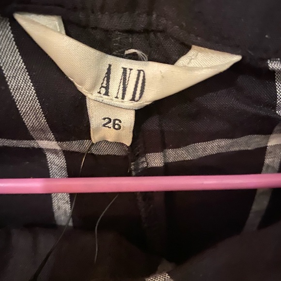 AND - checks culottes never worn with tags waist 26 - Picture 2 of 4